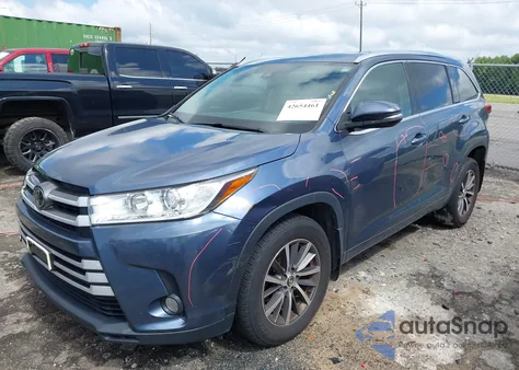 2017 Toyota Highlander Xle из США, поврежденный, VIN 5TDJZRFH0HS446783